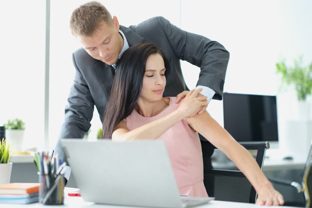 Unwanted Physical Contact - Scenarios in workplace harassment